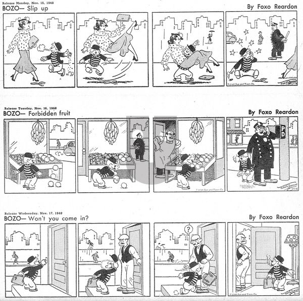 Bozo - Thursday September 16, 2021 Comic Strip