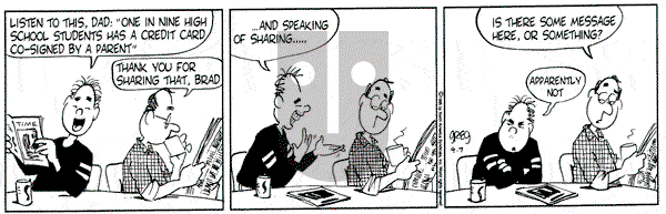 Luann on Friday April 7, 1995 Comic Strip
