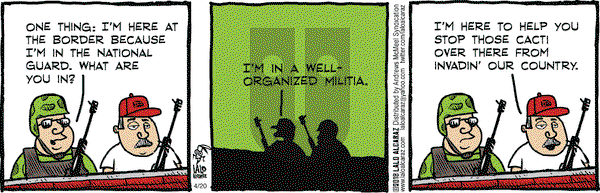 La Cucaracha on Friday April 20, 2018 Comic Strip