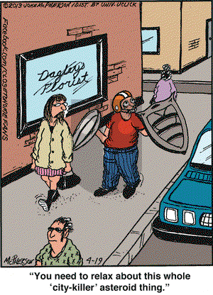 Close to Home on Friday April 19, 2013 Comic Strip