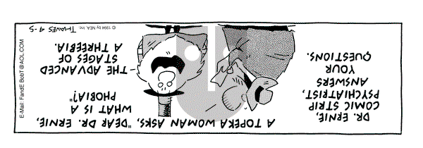Frank and Ernest on Tuesday April 5, 1994 Comic Strip