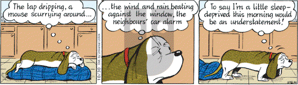 Fred Basset on Saturday October 30, 2010 Comic Strip