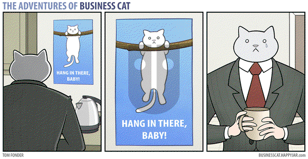 The Adventures of Business Cat on Monday May 18, 2015 Comic Strip