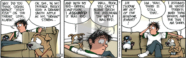 Get Fuzzy - Wednesday April 7, 2010 Comic Strip