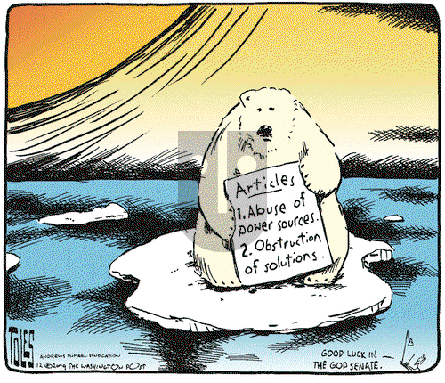 Tom Toles on Thursday December 12, 2019 Comic Strip
