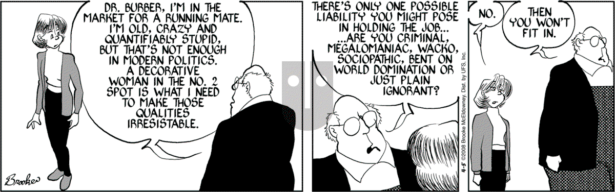 9 Chickweed Lane - Saturday April 5, 2008 Comic Strip
