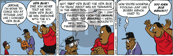 Cleats on Wednesday May 26, 2004 Comic Strip