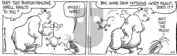 The Grizzwells on Monday February 4, 2002 Comic Strip