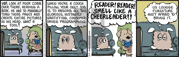 DeFlocked on Tuesday February 4, 2014 Comic Strip