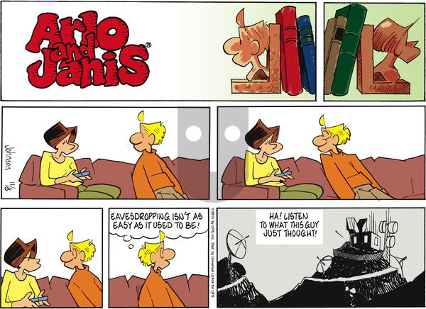 Arlo and Janis on Sunday November 8, 2015 Comic Strip