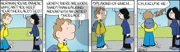 Drabble on Friday December 9, 2016 Comic Strip