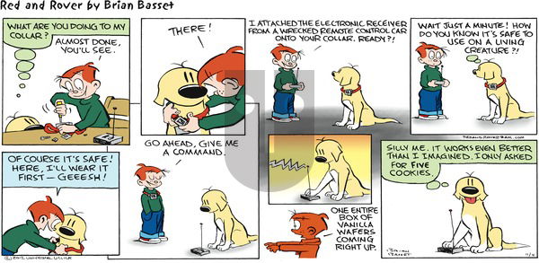 Red and Rover on Sunday November 4, 2012 Comic Strip