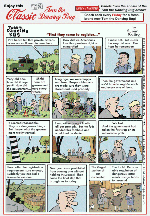 Tom the Dancing Bug on Thursday October 17, 2019 Comic Strip