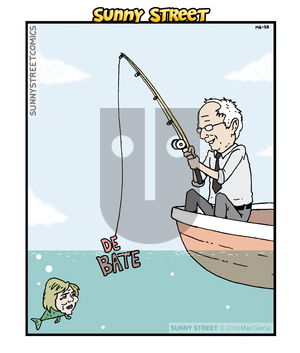 Sunny Street on Monday April 4, 2016 Comic Strip