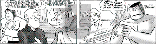 Alley Oop on Wednesday July 4, 2007 Comic Strip