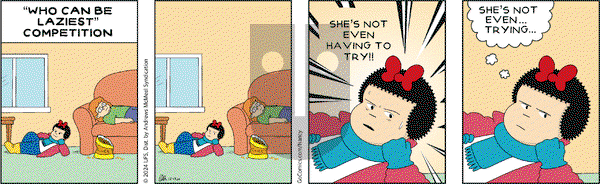Nancy - Friday December 13, 2024 Comic Strip