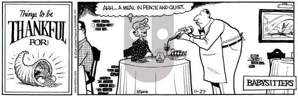 Grand Avenue on Saturday November 27, 2004 Comic Strip