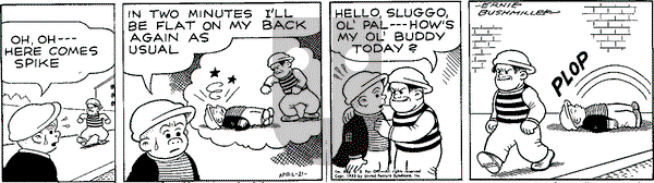 Nancy Classics on Tuesday April 21, 2015 Comic Strip