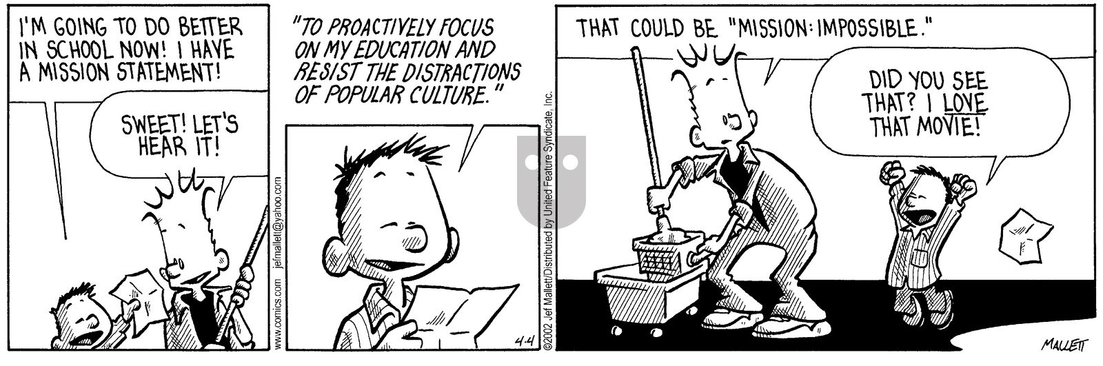 Frazz - Thursday April 4, 2002 Comic Strip