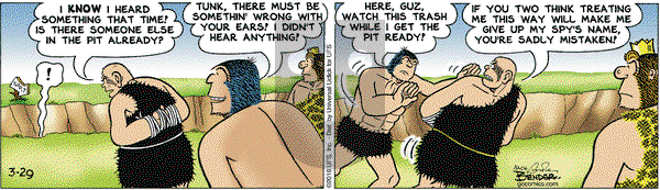 Alley Oop on Tuesday March 29, 2016 Comic Strip