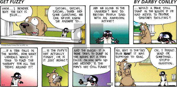 Get Fuzzy on Sunday September 4, 2011 Comic Strip