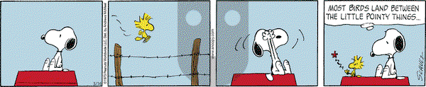 Peanuts - Monday March 16, 2020 Comic Strip