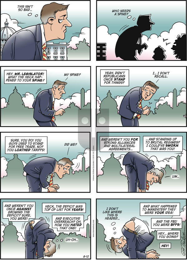 Doonesbury - Sunday August 12, 2018 Comic Strip