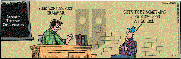 Grand Avenue on Tuesday April 8, 2014 Comic Strip