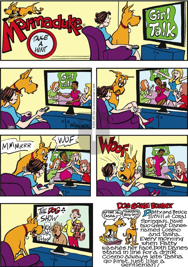 Marmaduke on Sunday October 20, 2013 Comic Strip