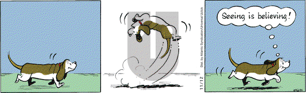 Fred Basset - Thursday November 12, 2009 Comic Strip