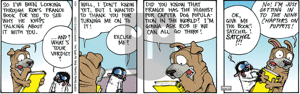 Get Fuzzy on Saturday April 24, 2010 Comic Strip