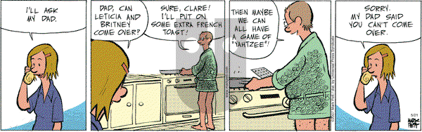 Lucky Cow on Monday May 21, 2007 Comic Strip