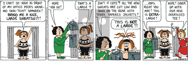 Cathy Classics on Wednesday November 20, 2002 Comic Strip