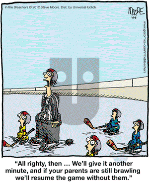 In the Bleachers on Friday February 17, 2012 Comic Strip