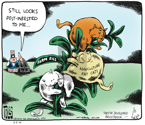 Tom Toles on Wednesday February 5, 2014 Comic Strip