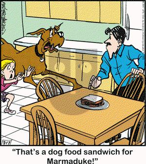 Marmaduke on Friday March 17, 2017 Comic Strip