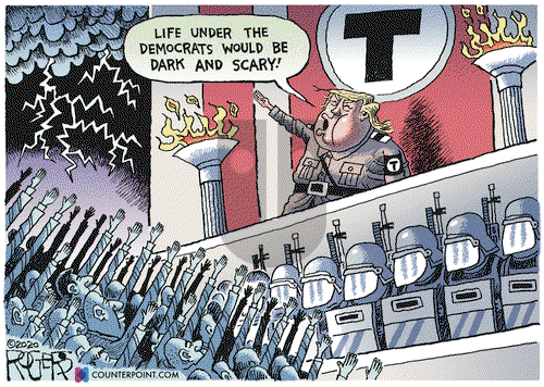 Rob Rogers on Saturday August 29, 2020 Comic Strip