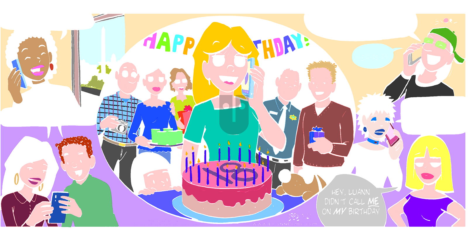 Luann on Sunday September 21, 2014 Comic Strip