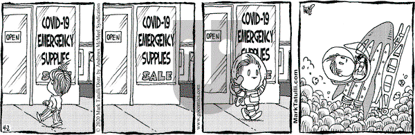 Lio on Thursday April 2, 2020 Comic Strip