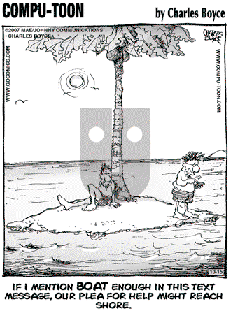 Compu-toon on Monday October 15, 2007 Comic Strip