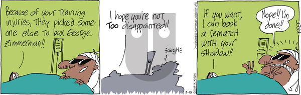 The Knight Life on Sunday February 15, 2015 Comic Strip
