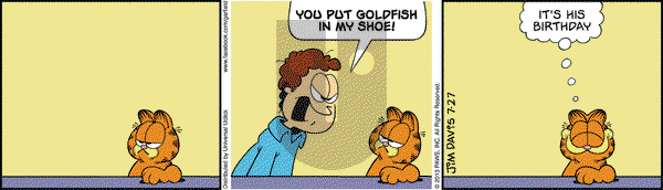 Garfield on Saturday July 27, 2013 Comic Strip