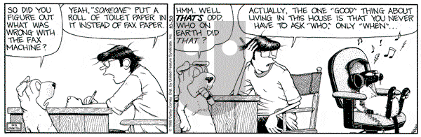Get Fuzzy on Saturday October 30, 1999 Comic Strip
