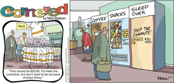Cornered on Sunday October 22, 2017 Comic Strip