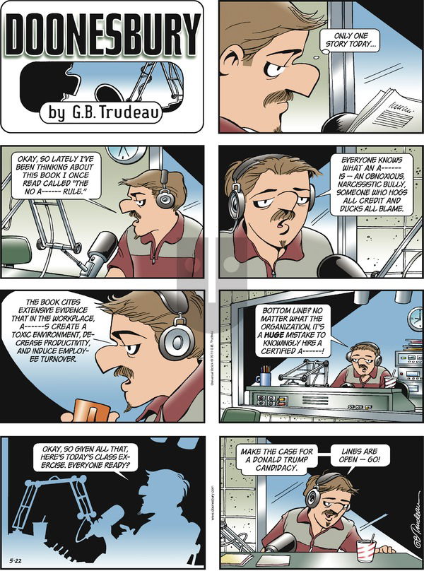 Doonesbury on Sunday May 22, 2011 Comic Strip