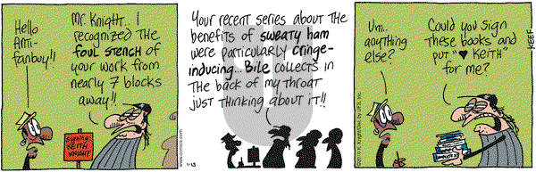 The Knight Life on Wednesday January 13, 2010 Comic Strip