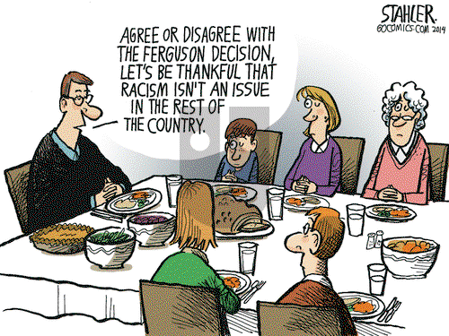 Jeff Stahler on Wednesday November 26, 2014 Comic Strip