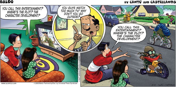 Baldo on Sunday August 10, 2003 Comic Strip