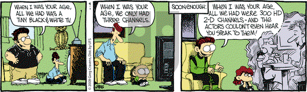 The Buckets on Tuesday September 1, 2009 Comic Strip