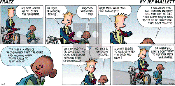 Frazz on Sunday December 11, 2011 Comic Strip